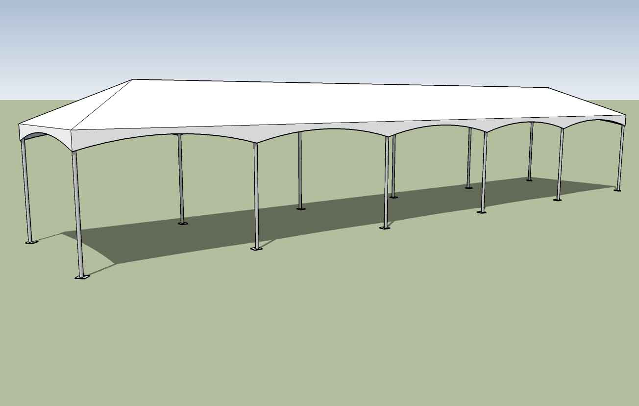 10x50 frame tent